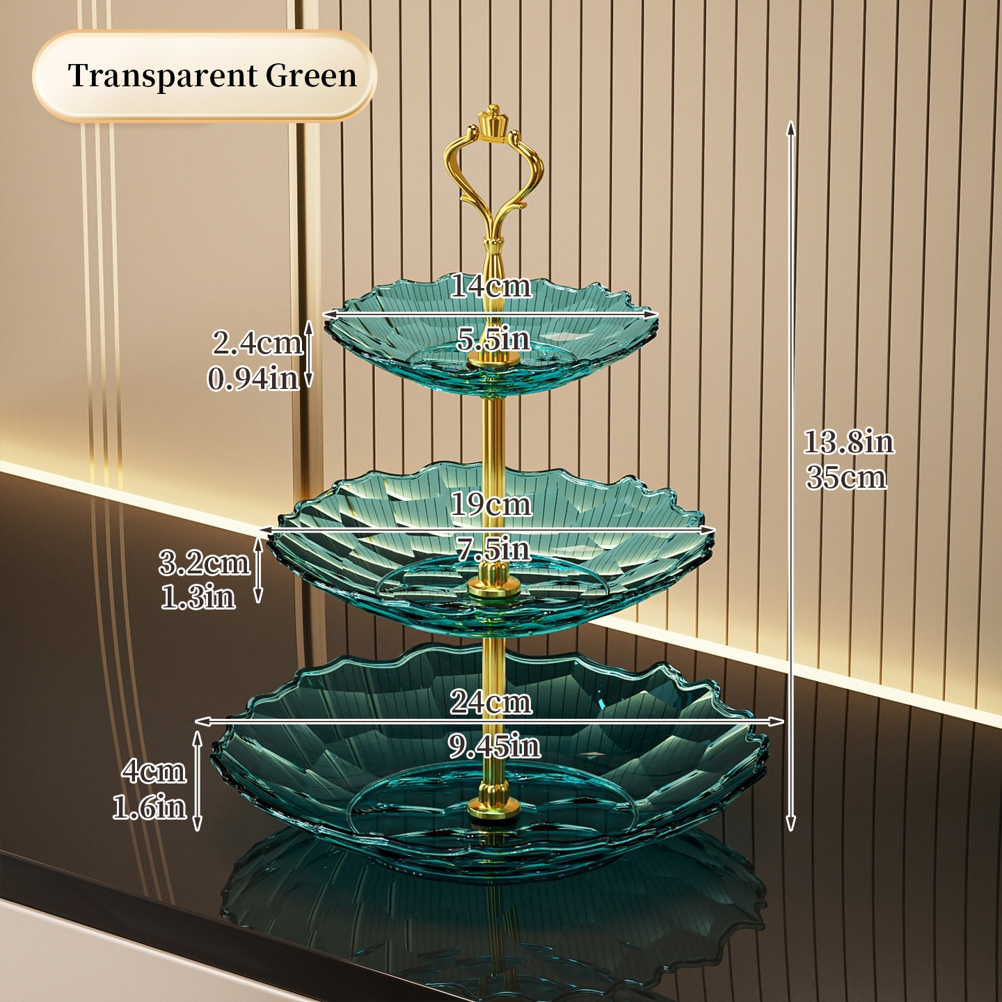 Vert translucide