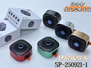 New RGB Hợp Kim Nhôm <span class=keywords><strong>Fidget</strong></span> <span class=keywords><strong>Spinner</strong></span> <span class=keywords><strong>Bluetooth</strong></span> Loa Mini Xách Tay Loa Không Dây Với TWS, Đèn <span class=keywords><strong>LED</strong></span>, Ipx7, Carabiner - Product Image 2