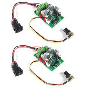 1pc Upgraded Adjustable DC Motor Speed <strong>PWM</strong> Controller 10V 12V 24V 30V Reversing Switch 120W - Product Image 6
