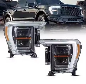 Fo-rd F150 Raptor 2021年モデルヘッドランプアセンブリ変更LED日中ランニング用自動車部品照明用カーアクセサリー - Product Image 4