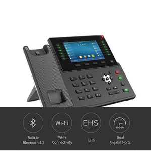 Teléfono IP empresarial 5 pulgadas LCD HD Audio VoIP Walkie Talkie con sistema de intercomunicación de red - Product Image 5