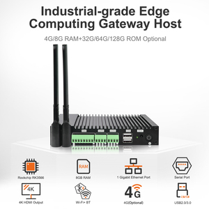Liontron Rockchip RK3566 Mini-PC Quad-Core WLAN+BLE Gigabit laufen Android Linux OS SBC einzelnes Board-Kit CPU GPU NPU LPDDR4 8 GB - Product Image 4