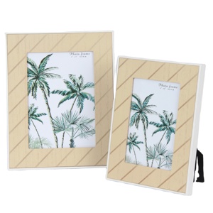 乡村木制相框4*6 "5*7" 壁挂或桌架相框 - Product Image 1