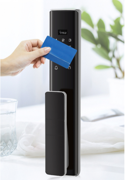 Factory Price Wifi APP Control Lock Card Key Fingerprint Password Tuya Smart Door Lock
