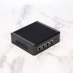 Enterprise Firewall Intel Celeron J4125 4 RJ45 LAN Ethernet Linux Win10 <strong>Network</strong> Server Pfsense Firewall Mini Pc - Product Image 1