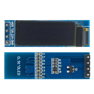 0.91 Inch <strong>OLED</strong> Module 0.91&quot; White/Blue 128X32 <strong>OLED</strong> LCD LED Display Module IIC Communicate for Ardunio - Product Image 4