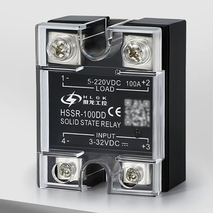 SSR CE 3-32VDC 24-480VAC DC Control AC 2 entradas 2 salidas 24V Dual Power Zero Cross Relé de estado sólido con indicador LED - Product Image 1