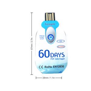 Auto Generating PDF Report Disposable <strong>Temperature</strong> <strong>Data</strong> <strong>Logger</strong> TempU02 <strong>Temperature</strong> <strong>Recorder</strong> <strong>Temperature</strong> <strong>Recorder</strong> for Refrigerated - Product Image 5