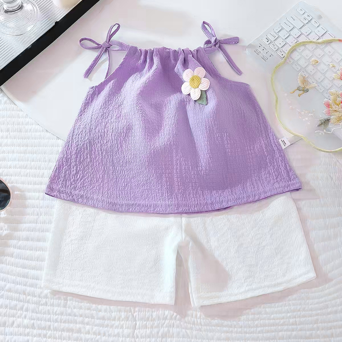 Ensemble de bretelles violettes Ppm