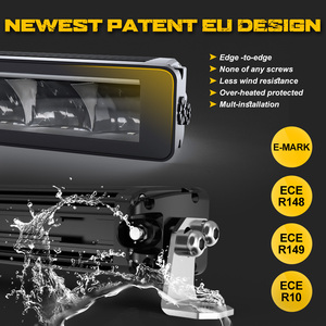 12-32v הוביל אור פצעק רכב מחוץ לרכב atv דרל הוביל בר אור 169w 4x4 נגרמו בר אורות