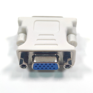 DVI至VGA适配器DVI (24 + 5) 至VGA公对母接口显卡监控黑色 - Product Image 2