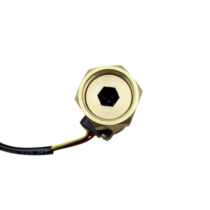 Sensor de flujo de agua G1/2 "3/4", medidor de flujo de latón de efecto Hall, 3-24V CC para máquina de agua, medidor de flujo Digital con salida de pulso