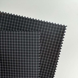 300D双色格子防水TPU 100涤纶牛津面料沙滩防水包