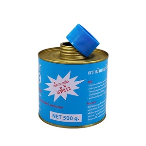Fabrika fiyat 1 <span class=keywords><strong>Pint</strong></span> Metal Monotop Solvent Can ile 1-3/4 "Delta Metal fırça kap PVC Metal Monotop Solvent yardımcı tutkal kutuları