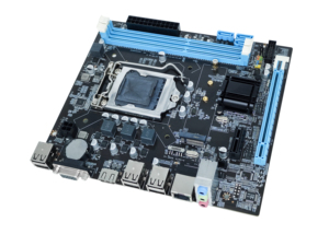 Computer Motherboard H81Desktop H81 Chipsatz 1000M Desktop Gaming Motherboard Zwei kanal DDR3 PC Mainboard für PC-Teile - Product Image 2