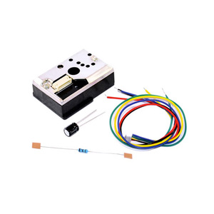 赤外線粒子GP2Y1010AU0F PM2.5センサー新品オリジナルダストセンサー煙粒子センサーケーブル付きGP2Y1010AU0F - Product Image 1