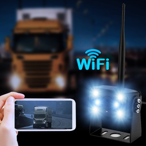 1080p 2MP 5MP IR visión nocturna 4G inalámbrico Wifi IP cámara de red vehículo cámara de visión trasera para coche camión espejo retrovisor de seguridad - Product Image 4