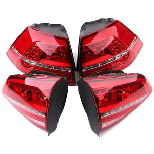5G0945207 <span class=keywords><strong>LED</strong></span> Dark Red Taillights Tail Lamps For <span class=keywords><strong>VW</strong></span> Golfため<span class=keywords><strong>GTI</strong></span> R MK7 5G0945208
