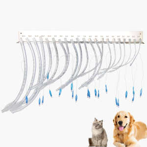 CE Sterile Soft Medical PVC Armoured Cuffed Balloon Horse Vet Animal ET Tubes Endotracheal Tube <strong>Intubation</strong> with <strong>Stylet</strong> - Product Image 5