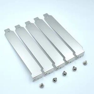 12cm Voll profil Computer gehäuse Heckschlitz PCI-Halterung Blind füller Abdeckplatte mit Schraube PCI-Schlitz abdeckung Staub filter