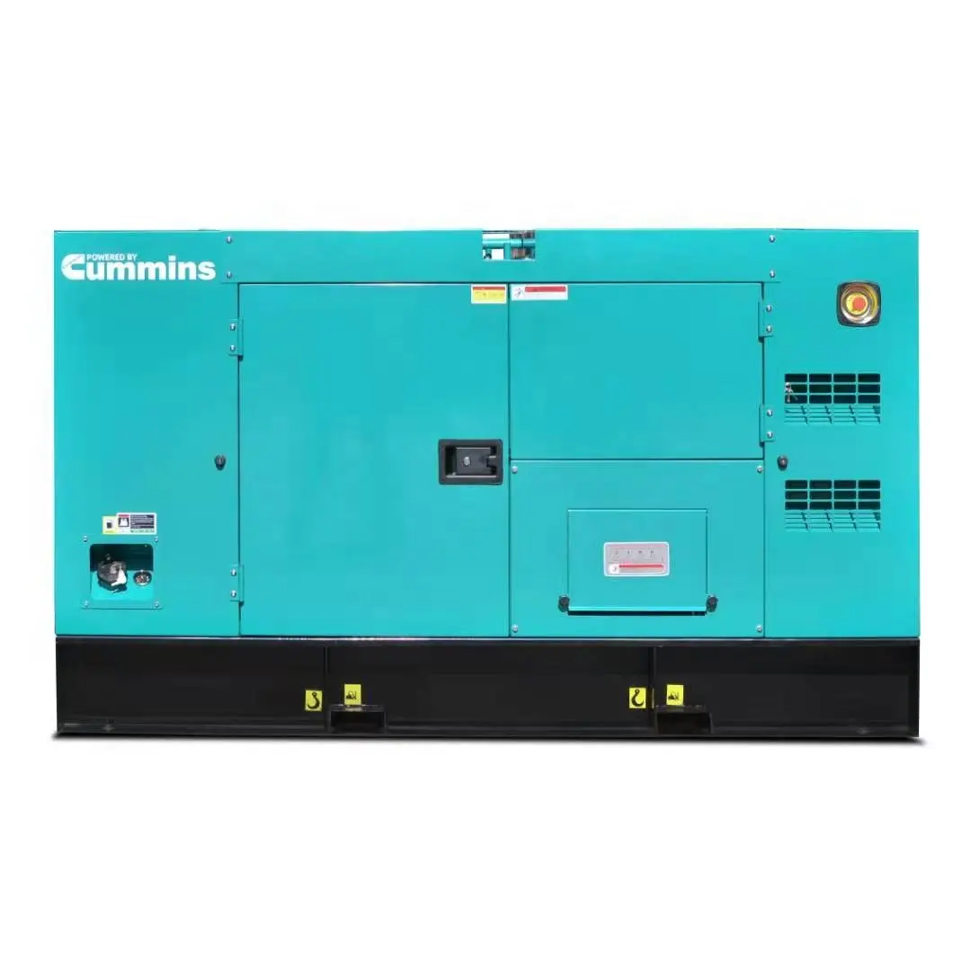 Con Cumins 4BTA3.9-G2 Electronic 60kw generador diesel silencioso 75kva Precio del generador