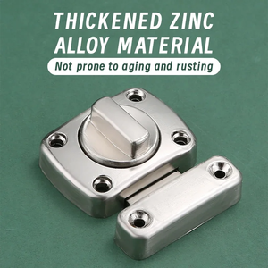 An ninh hai mặt tủ ổ khóa Keyless xoay Cửa Khóa Cửa Cửa chốt chống trộm xoay chốt chốt tủ tủ quần áo tủ khóa - Product Image 3