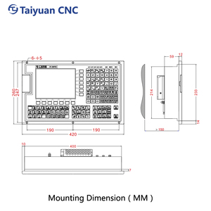 Controller per tornio CNC a 2 assi per sistema di Bus tornio con ATC + PLC - Product Image 5
