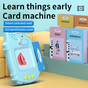 Kinder Spanisch Französisch Lernen Flashcard Wörter früh Kinder pädagogische Vorschul-Lernmaschine für Kinder - Product Image 3