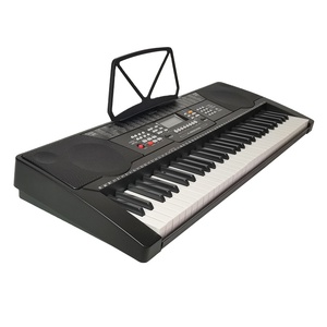 K8660 Teclado Electrónico Iluminado Adulto Niño Principiante 61 Teclas USB Flash Drive MP3 Compatible Versión en Inglés - Product Image 1