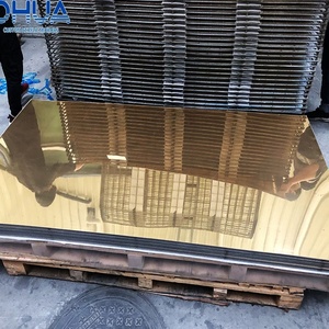 定制不同厚度聚乙烯保护膜玫瑰金亚克力镜面塑料激光切割片