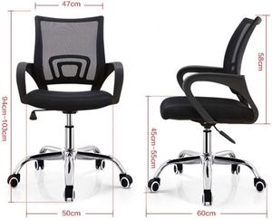 Cheap Ergonomic Middle Back Mesh Swivel Lift Manager Revolving, Mesh Office Chair Staff <strong>Computer</strong> Chair Office/ - Product Image 5