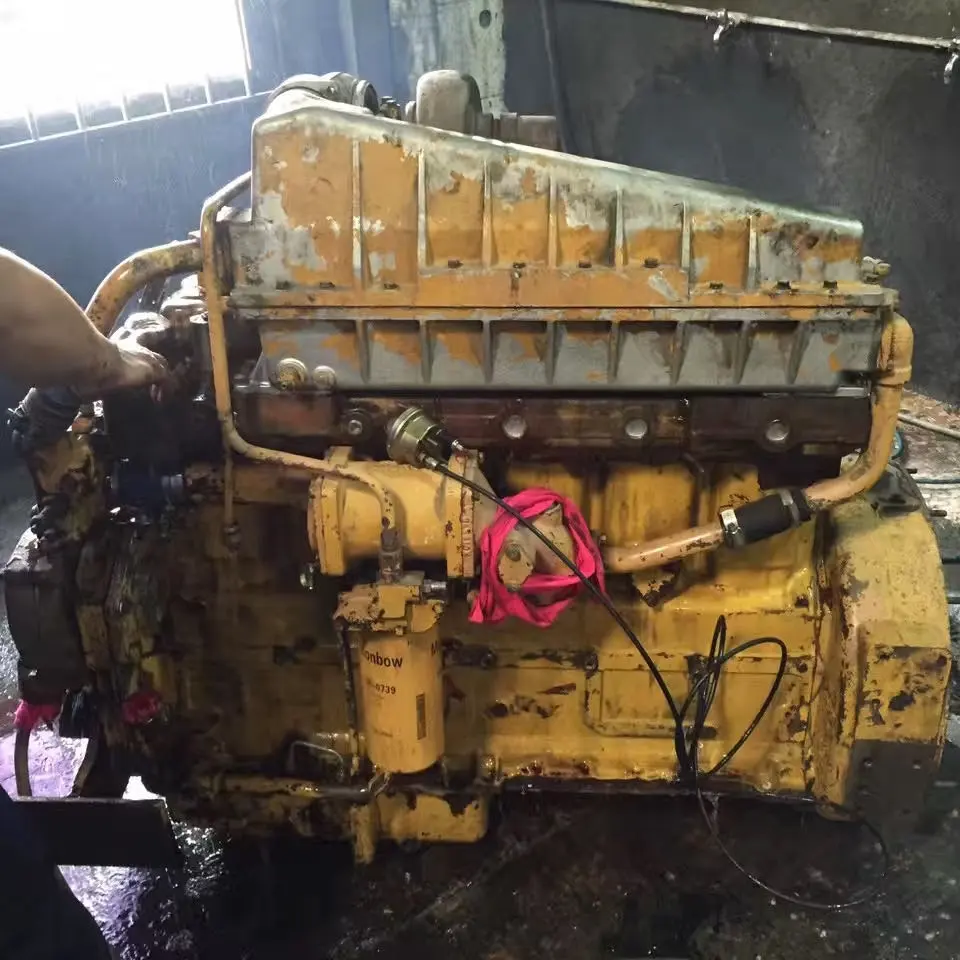 Motor diesel usado 3306 original CAT assy E330B/E330C, motor completo de excavadora
