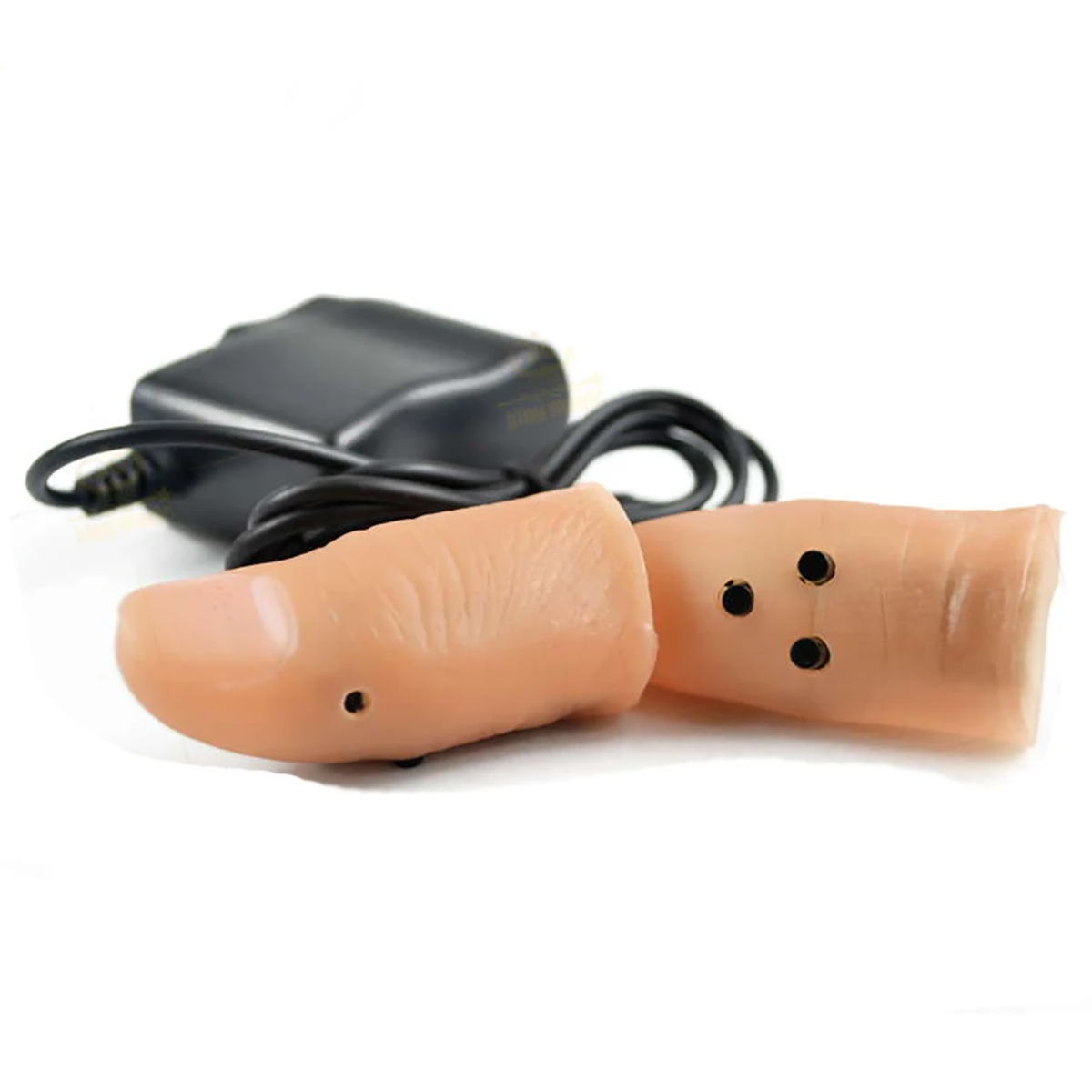 Luz de pulgar recargable de 3 colores.