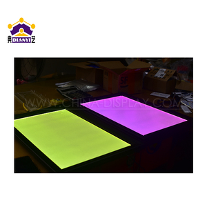 Đèn nền Acrylic ánh sáng Hộp <span class=keywords><strong>menu</strong></span> <span class=keywords><strong>Board</strong></span> hiển thị Anime RGB đầy màu sắc Slim bánh pizza LED ánh sáng khung hộp quảng cáo - Product Image 2