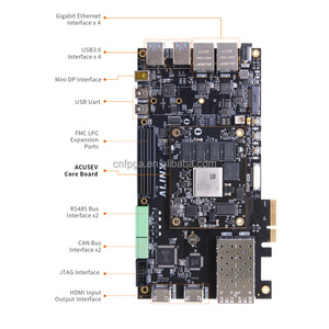 ALINX AXU5EVB-P Xilinx Zynq UltraScale + MPSoC FPGA Kit di valutazione scheda di sviluppo PCIE 3.0 SFP + FMC pc lcie 3.0 SFP + FMC LPC lc - Product Image 2