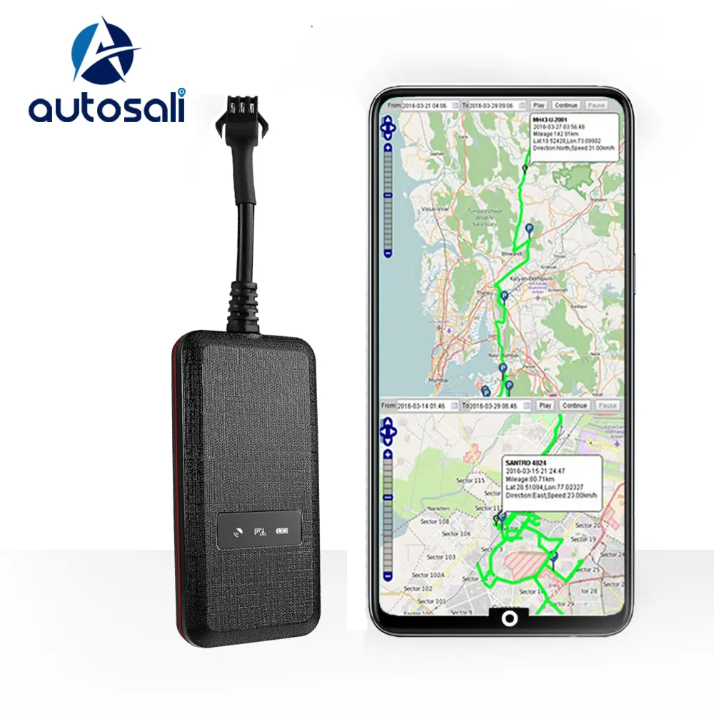 GPS et dispositifs de suivi localisateur GPS Moto piste Mobile via le numéro IMEI traceur GPS avec géo-clôture 9-90V alarme étanche TR07X