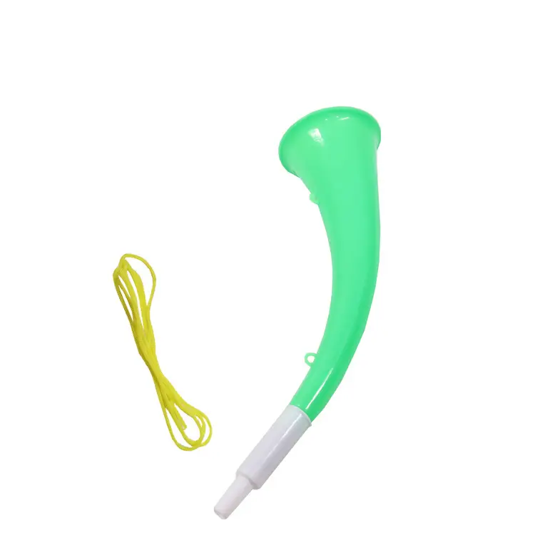 Logotipo personalizado fiesta deporte animando cuerno animando megáfono plástico Vuvuzela cuerno fútbol megáfono animando plástico aire cuernos