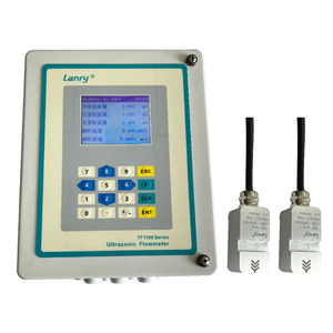 Klem-op ultrasone flowmeter, geschikt voor lage en hoge debietomstandigheden - Product Image 1