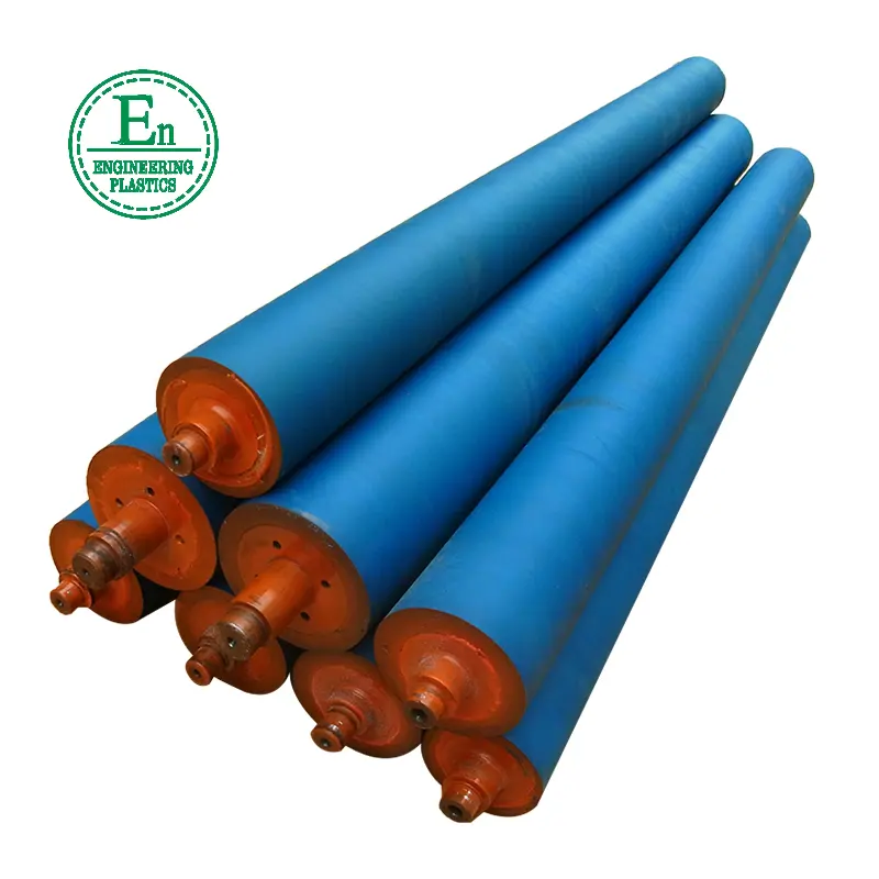 Custom Warmte Weerstaan Pu Roller Professionele Leverancier Zachte Siliconen Hand Rubber Roller