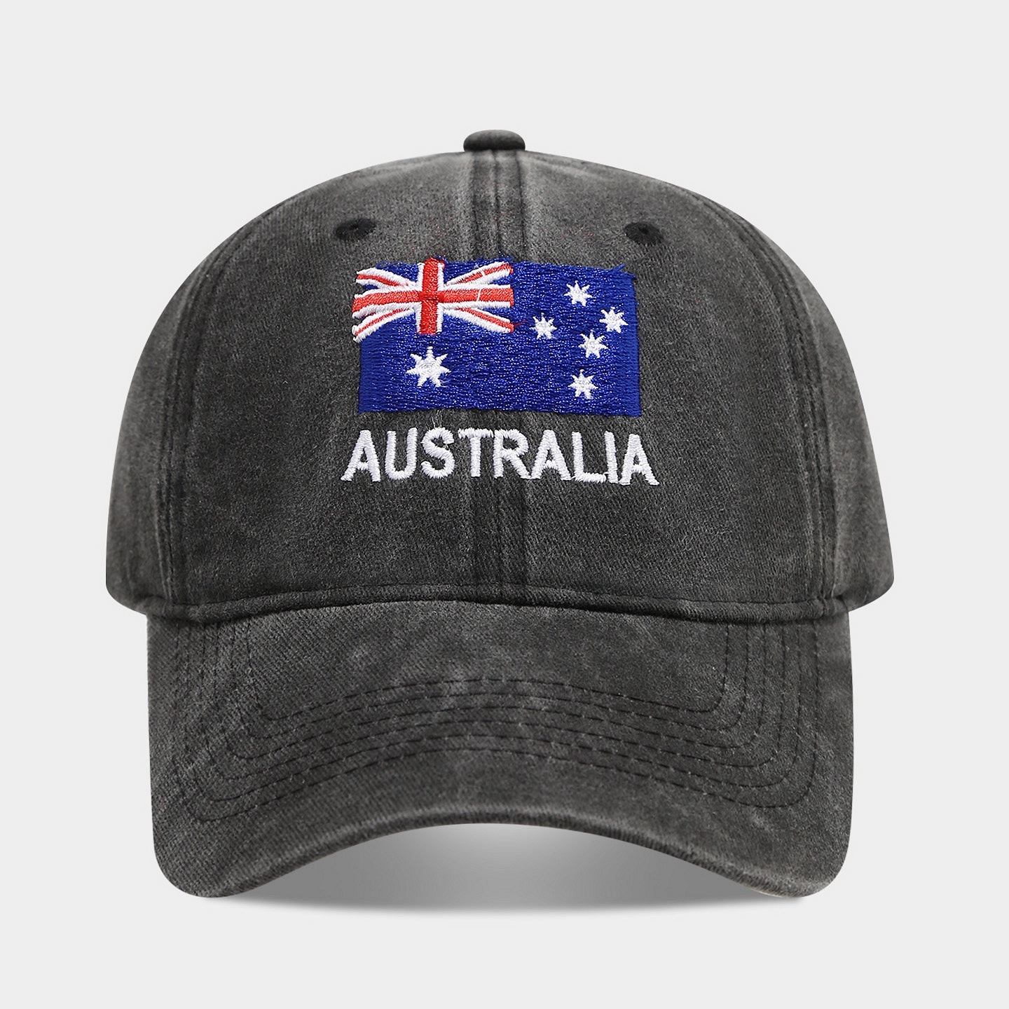 bandera australiana negra