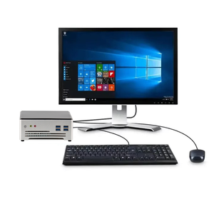 Minipc KTB barato portátil Linux, pequeña computadora de escritorio barata, Window10, Mini Pc educativo Core I5 I7 I9 Dual LAN Sin ventilador, Mini Pc - Product Image 3