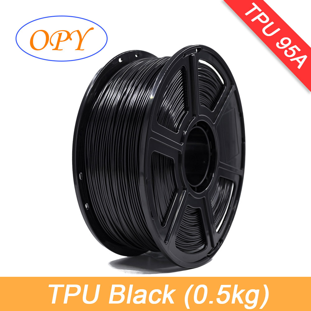 (0.5kg/roll) TPU 95A Black 1.75mm