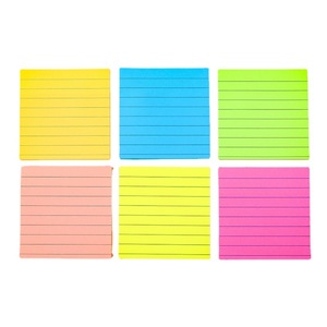 Notas de publicación horizontales 12 Los estudiantes pueden volver a aplicar notas adhesivas de color de papelería de oficina al por mayor - Product Image 5