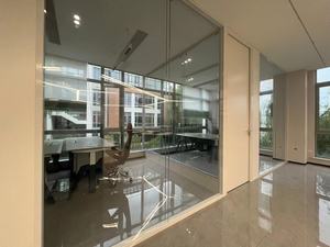 High Quality <strong>Open</strong>-View Design Ultra-Clear Panoramic Office <strong>Partition</strong> Frameless Glass Wall <strong>System</strong> - Product Image 2