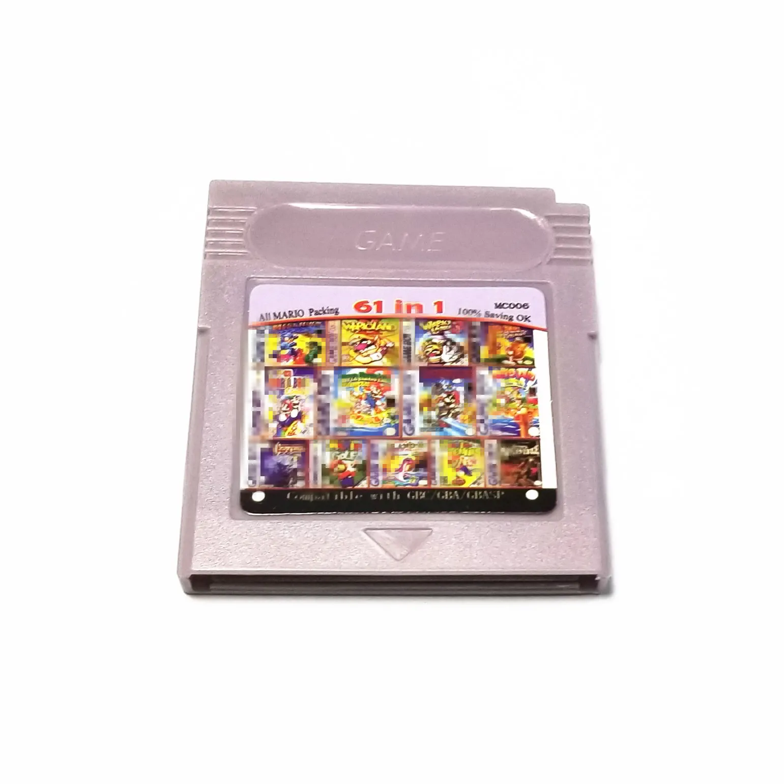 61/108 in 1 Game Cartridge 8/32bit Games Card für Nintendo GBC für GB Series Videospiel Console Englische Version