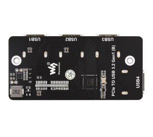 Raspberry Pi CM4 Backplane PCI-E a Usb3.2 Gen1 PCIe a adattatore per Raspberry Pi Compute Module 4 IO Board 4x HS USB - Product Image 3
