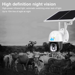 2MP 3MP 4G Solar Powered PTZ Outdoor Wireless <strong>Camera</strong> <strong>with</strong> Sim Card System PIR Security Network CCTV Solar <strong>Camera</strong> - Product Image 6
