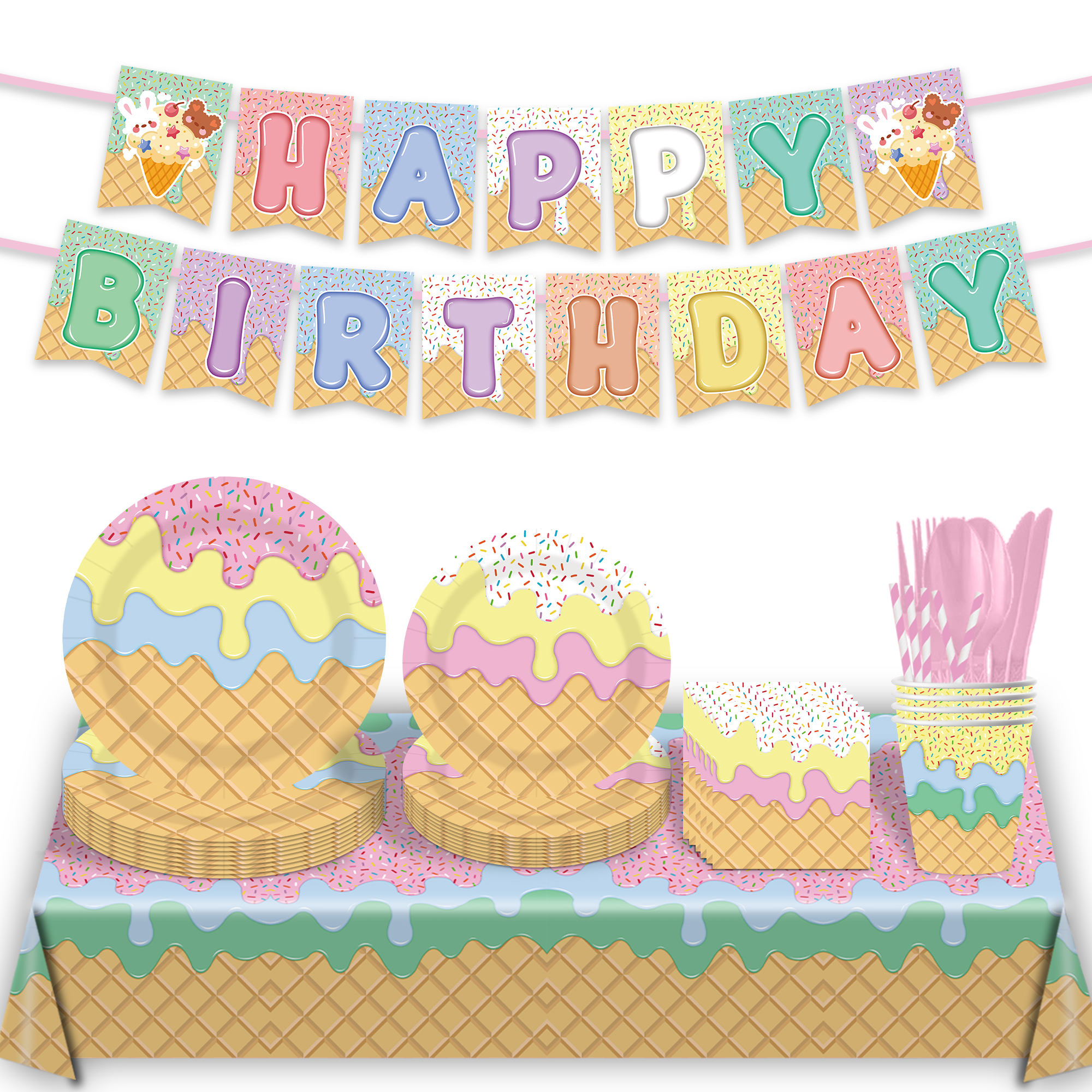 Helado para 10 personas