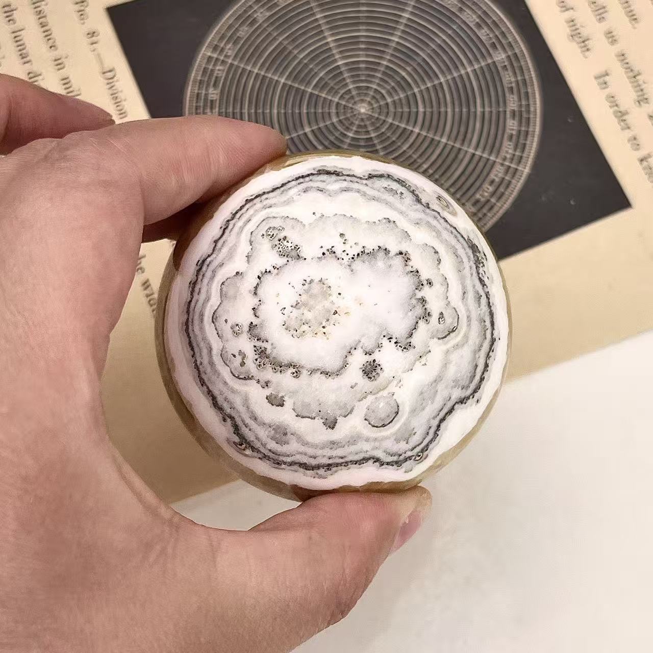 striped calcite
