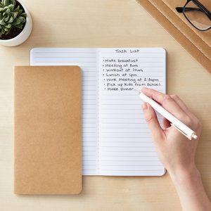 Custom Printed Logo A6 Size Kraft Paper School Blank <strong>Notebook</strong> Small Diary <strong>With</strong> Plain <strong>Pages</strong> Business Style for Gift Promotion - Product Image 4